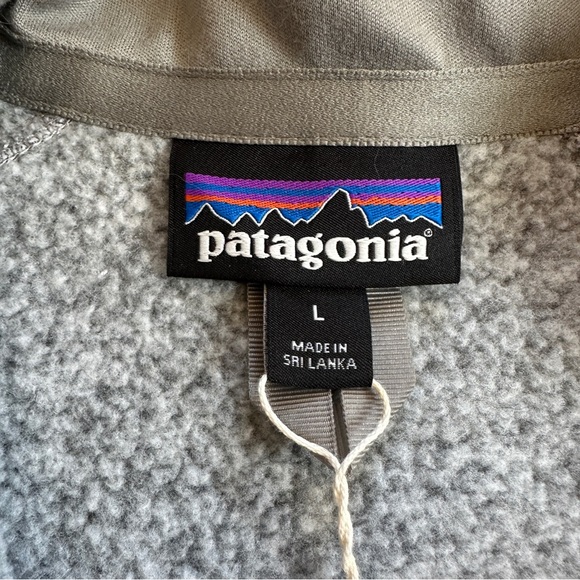 Patagonia Grey Better Sweater Fleece Jacket (NWT) - Picture 4 of 6